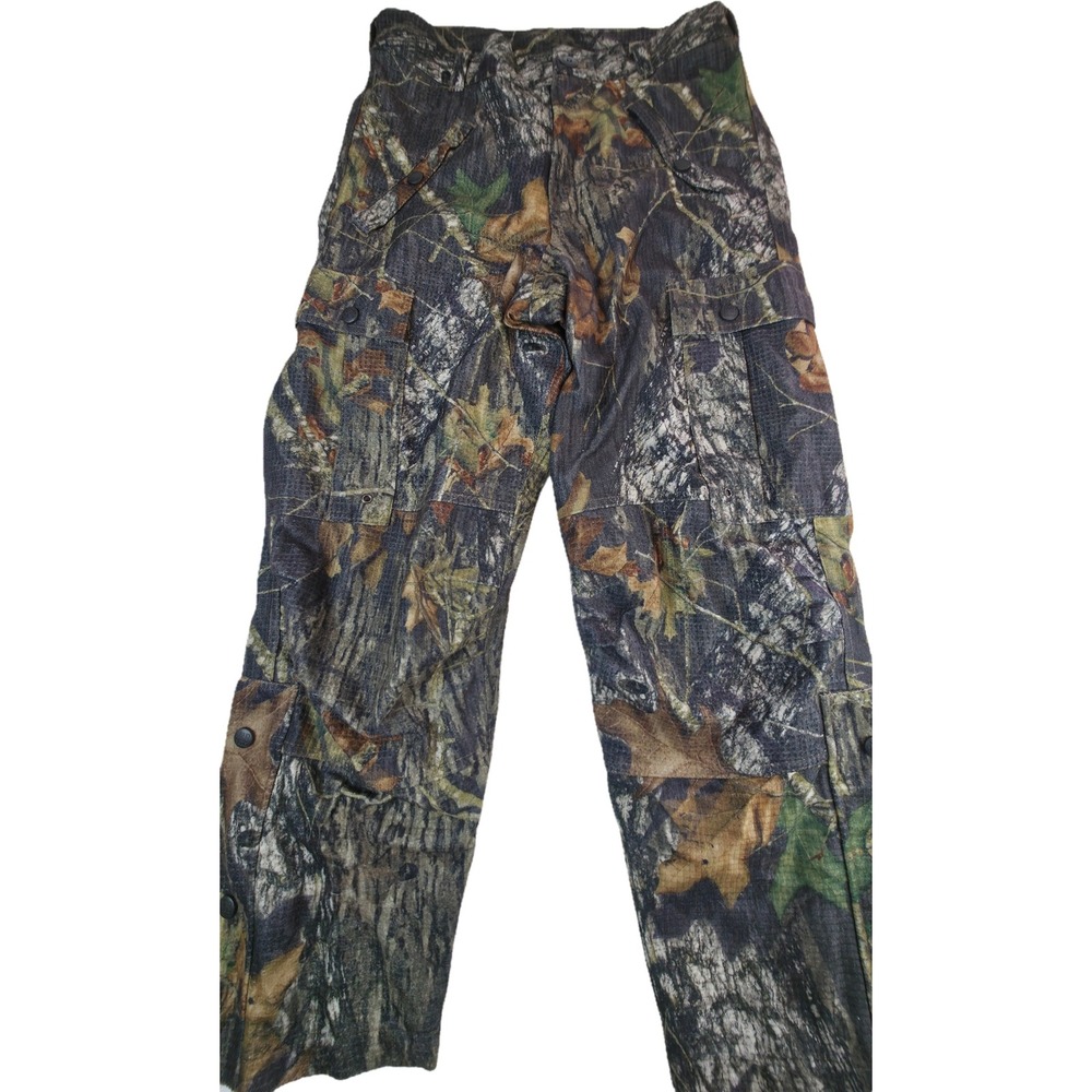 Mad Dog Gear Cargo Pants Mens Medium Camo Ripstop Outdoor Excellent